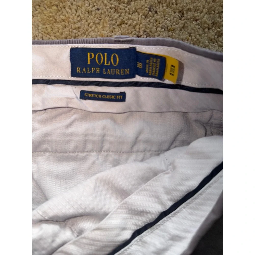 Polo Ralph Lauren Mens Classic Fit Shorts Size 38 Bundle Gray/Yellow/Blue